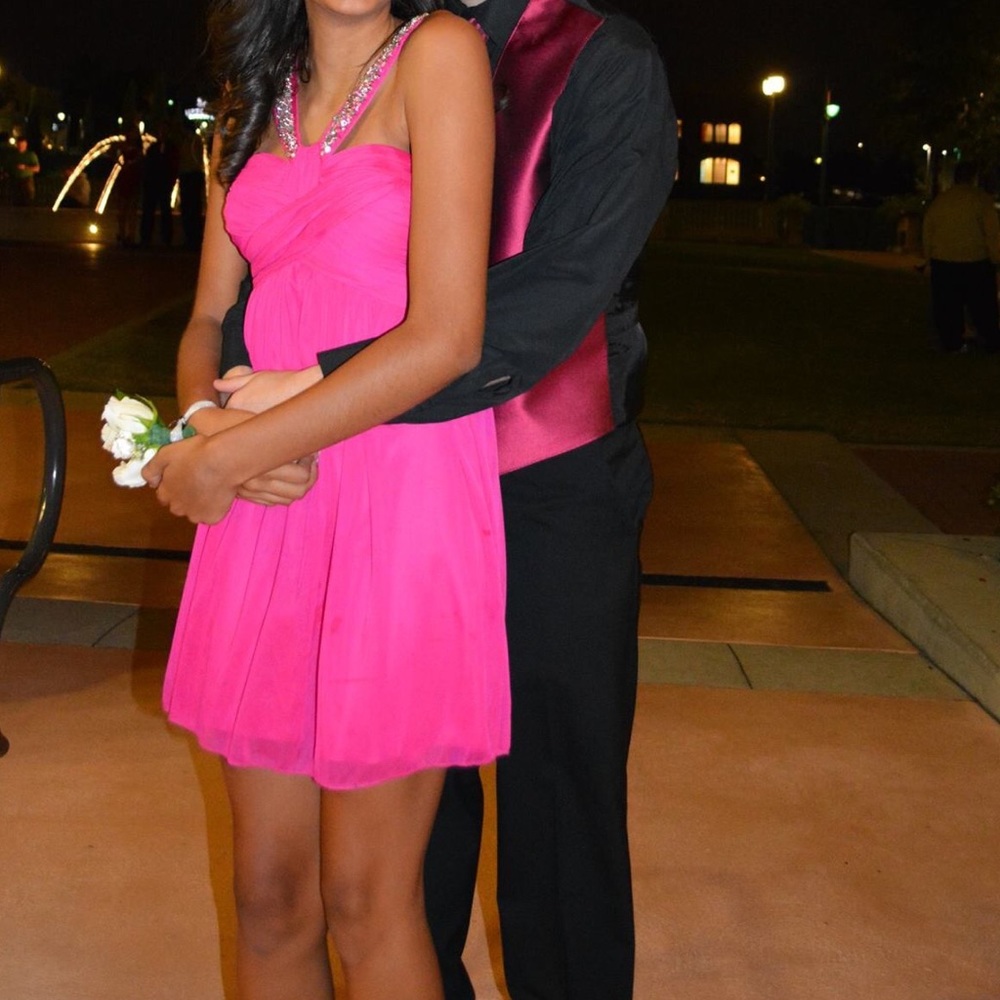 Pink homecoming dress. Worn once